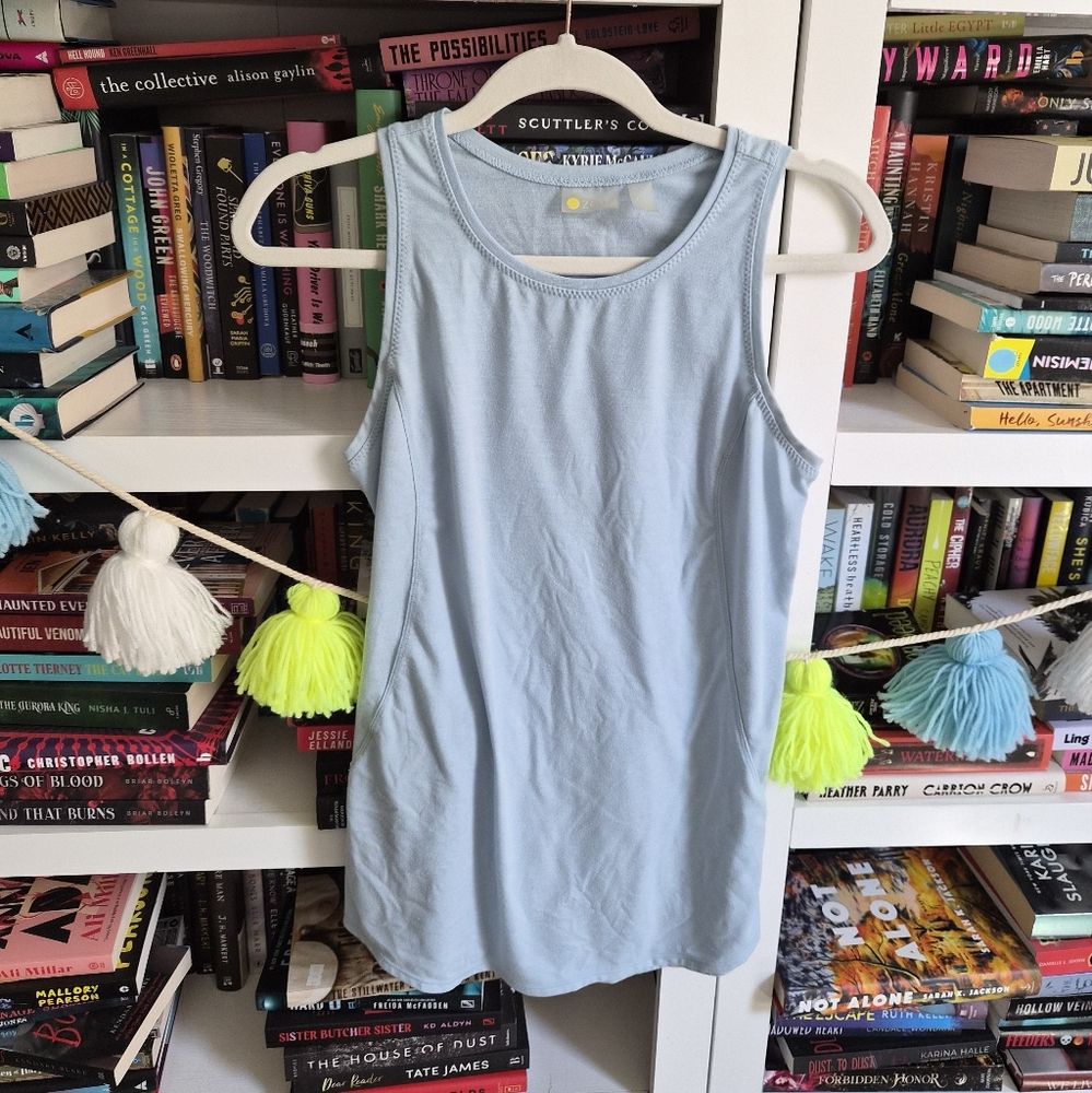 Light Blue Sleeveless Top